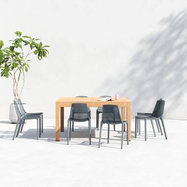 Square 8 person online dining table